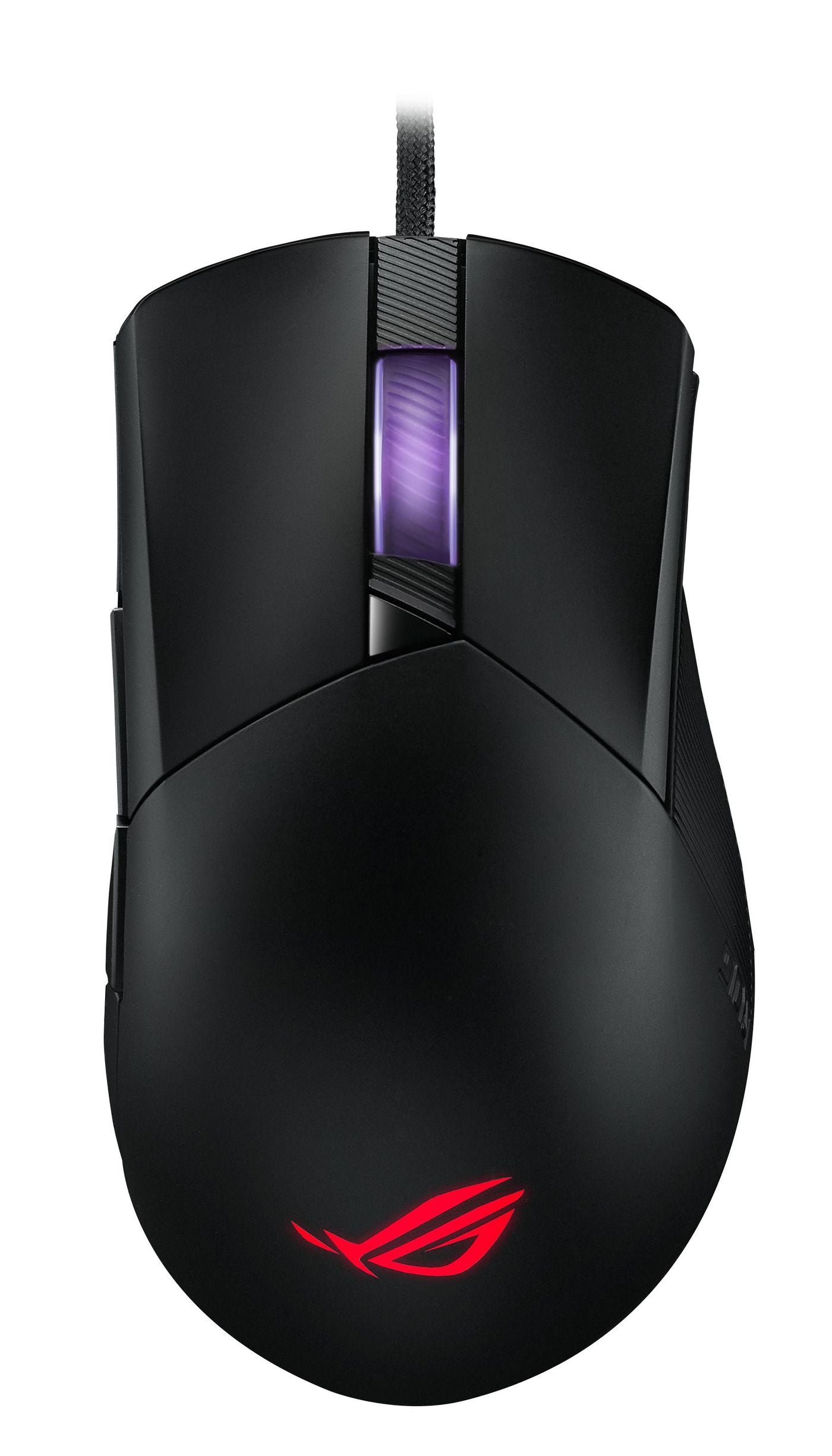 ASUS ROG Gladius III Gaming-Maus – kabelgebunden, 1'000 Hz, 9 Tasten, für Rechtshänder, Beleuchtung, schwarz