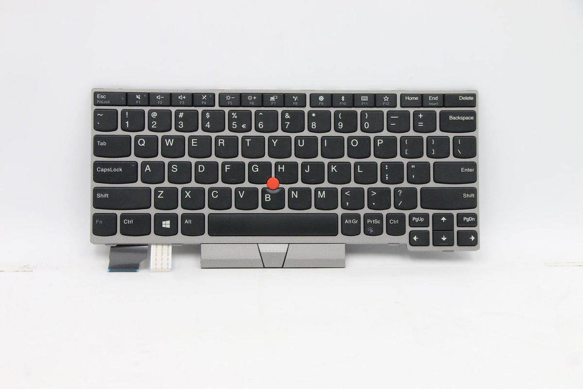 Lenovo 01YP829 – Notebook-Ersatztastatur – QWERTY (US-INT) – Silber – für ThinkPad L13 Yoga (20R5, 20R6)