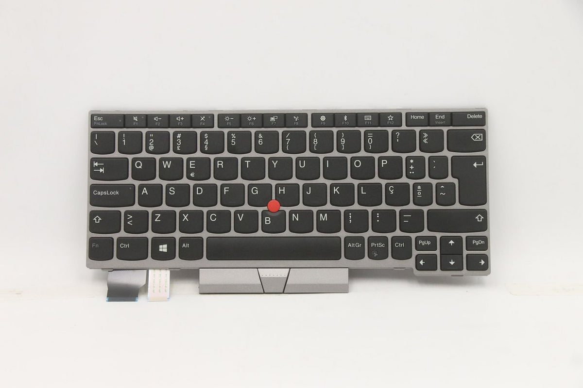 Lenovo Tastatur – Portugiesisch – Silber – für ThinkPad L13 Yoga (20R5, 20R6)