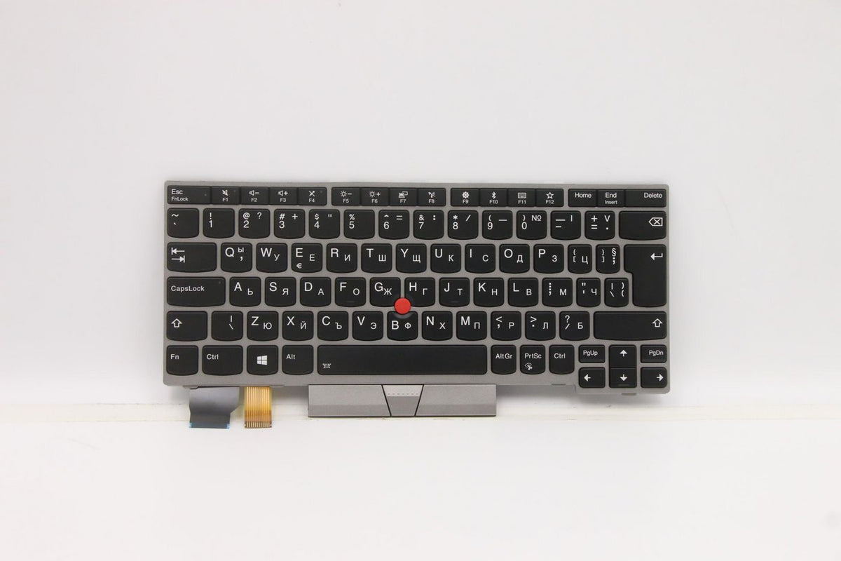 Lenovo 01YP847 – Notebook-Ersatztastatur – Silber – Bulgarisch – für ThinkPad L13 Yoga (20R5, 20R6)