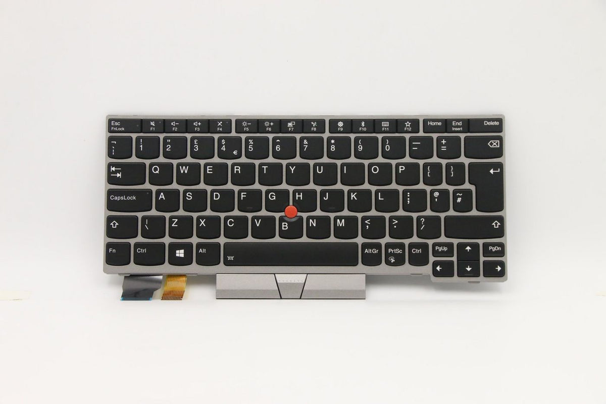 Lenovo 01YP868 – Notebook-Ersatztastatur – QWERTY (UK-INT) – Silber – für ThinkPad L13 Yoga (20R5, 20R6)