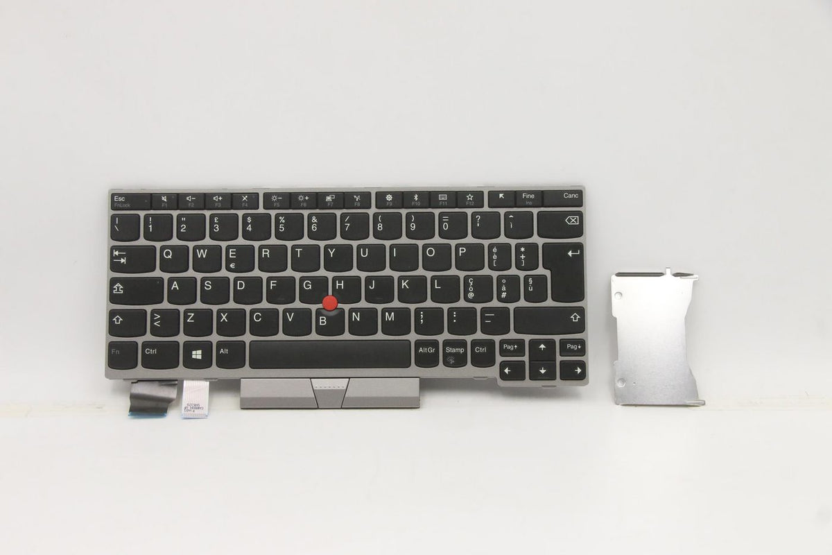 Lenovo Notebook-Ersatztastatur – QWERTY (IT) – ohne Ziffernblock – für ThinkPad L13 Yoga (20R5, 20R6)