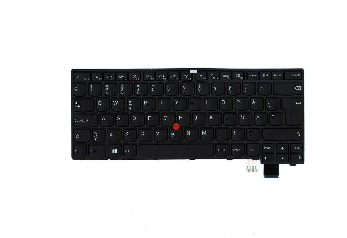 Lenovo 01YR072 – Notebook-Ersatztastatur – ohne Ziffernblock – schwarz – für ThinkPad T460s (20F9)