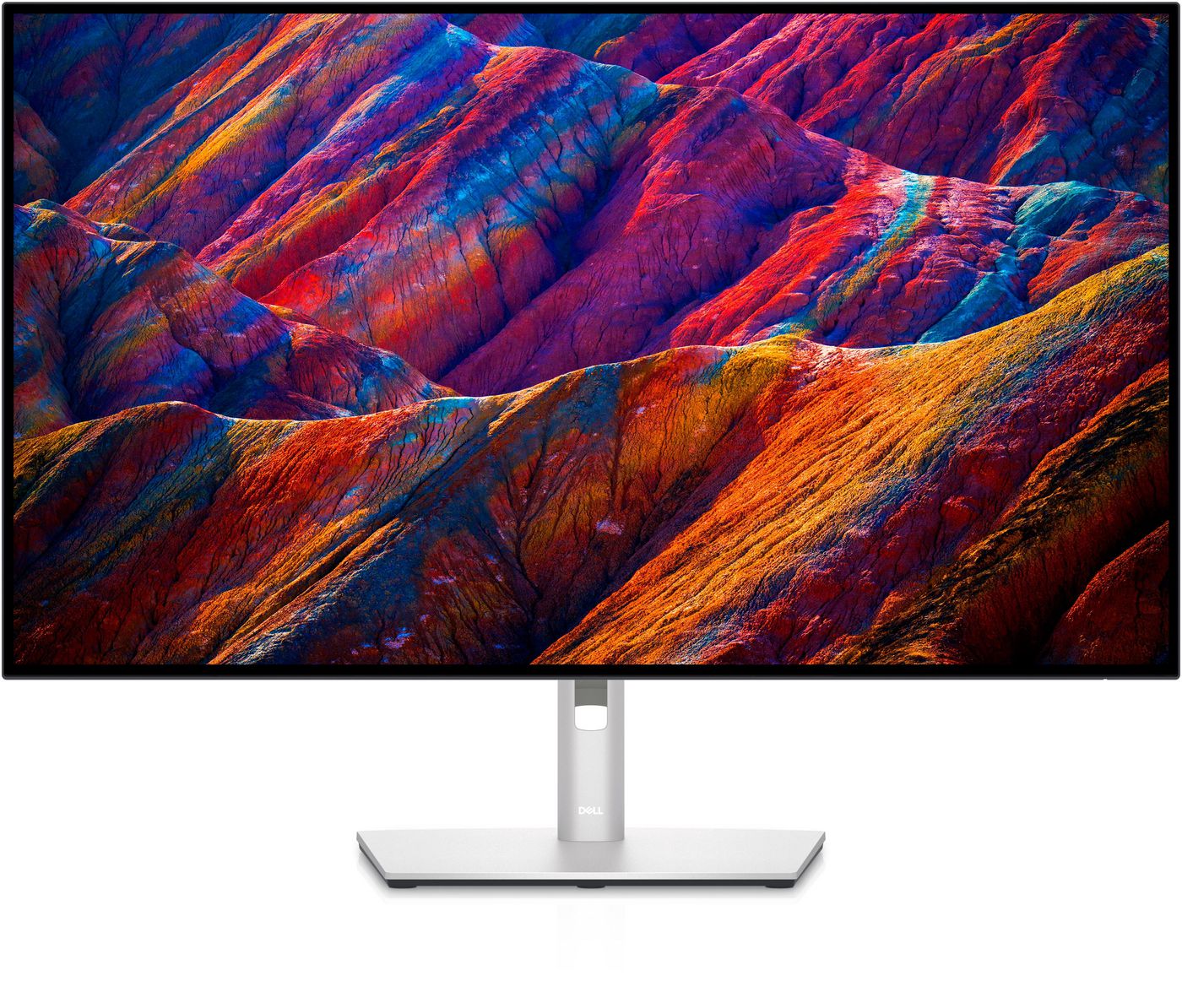 DELL UltraSharp U3223QE – Monitor, 31,5", 60 Hz, 400 cd/m², USB-C (PD 90 W), USB-Hub, VESA 100 × 100, Silber