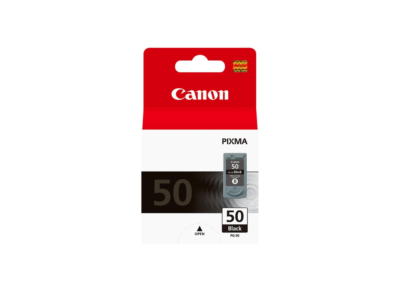 Canon PG-50BK Schwarz Tintenpatrone (Original) – für PIXMA MX300, MP460, MP450 …