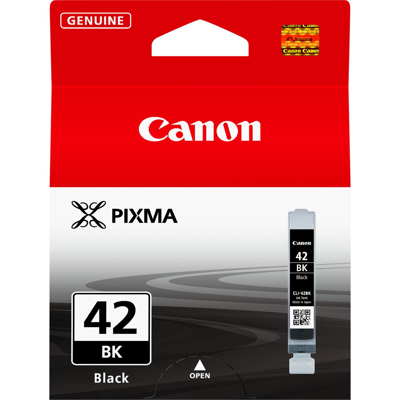 Canon CLI-42BK Foto-Schwarz Tintenpatrone (Original) – 900 Seiten – für Canon PIXMA PRO-100