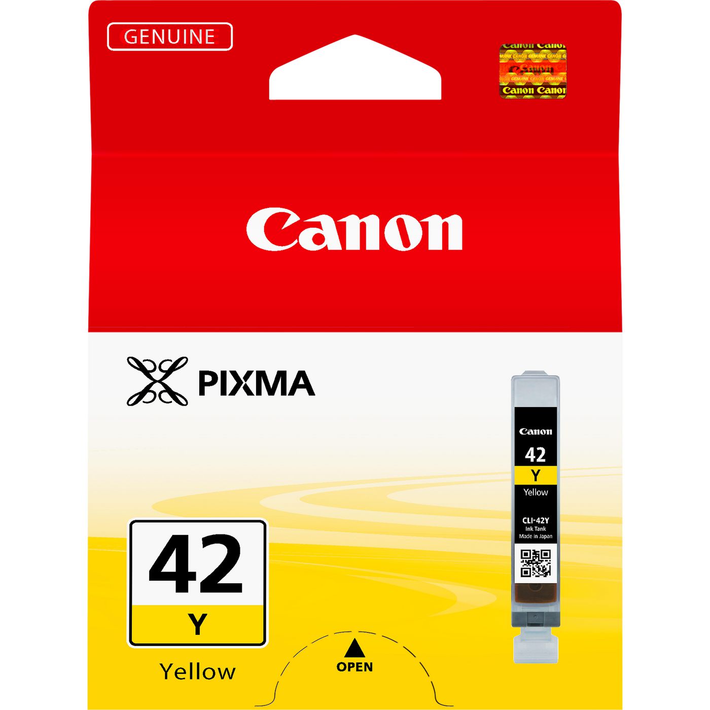 Canon CLI-42Y Gelbe Tintenpatrone (Original) – 284 Seiten – für PIXMA PRO-100