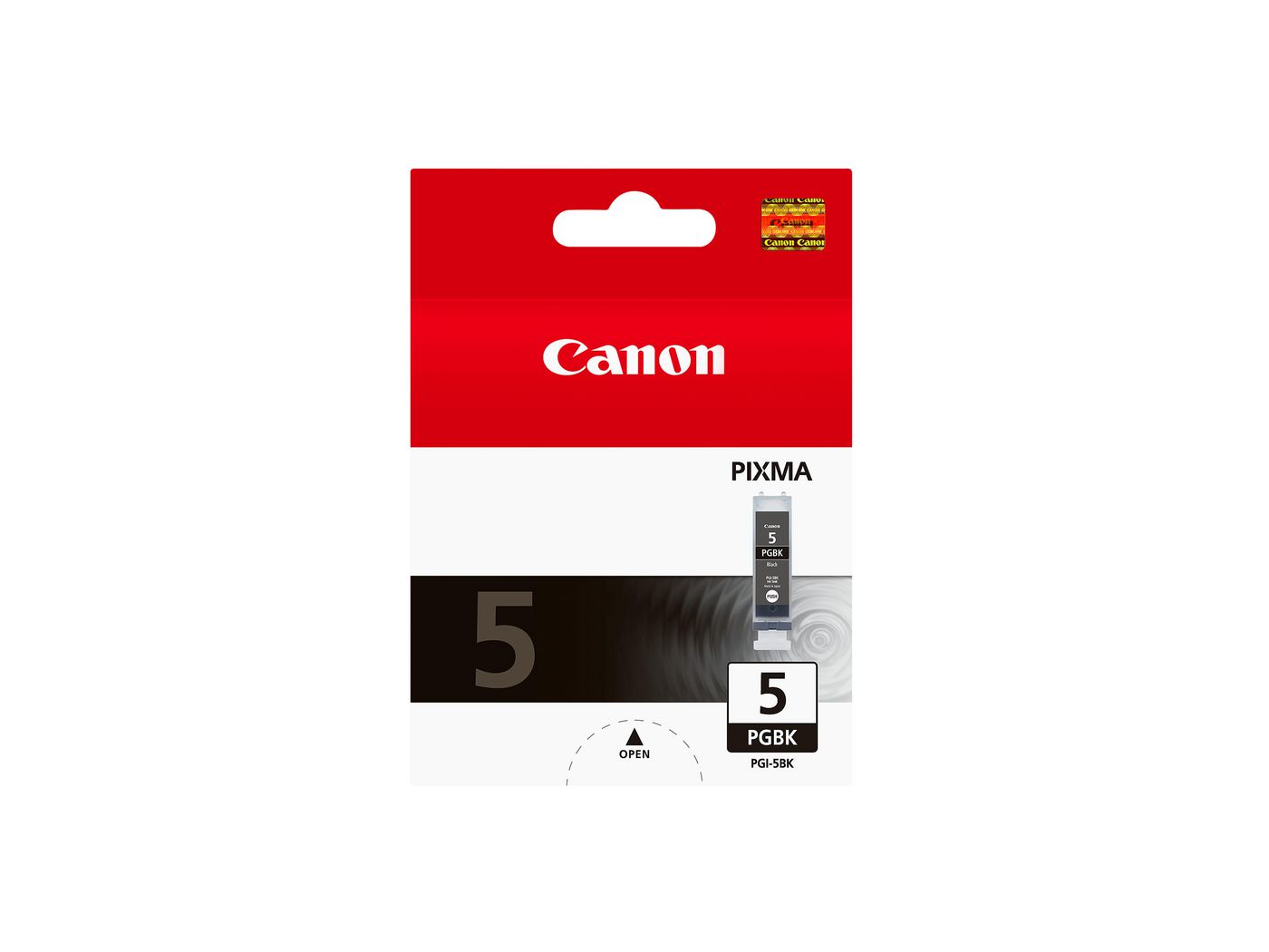 Canon Tintenpatrone PGI-5BK, Schwarz, 505 Seiten – für Canon Drucker