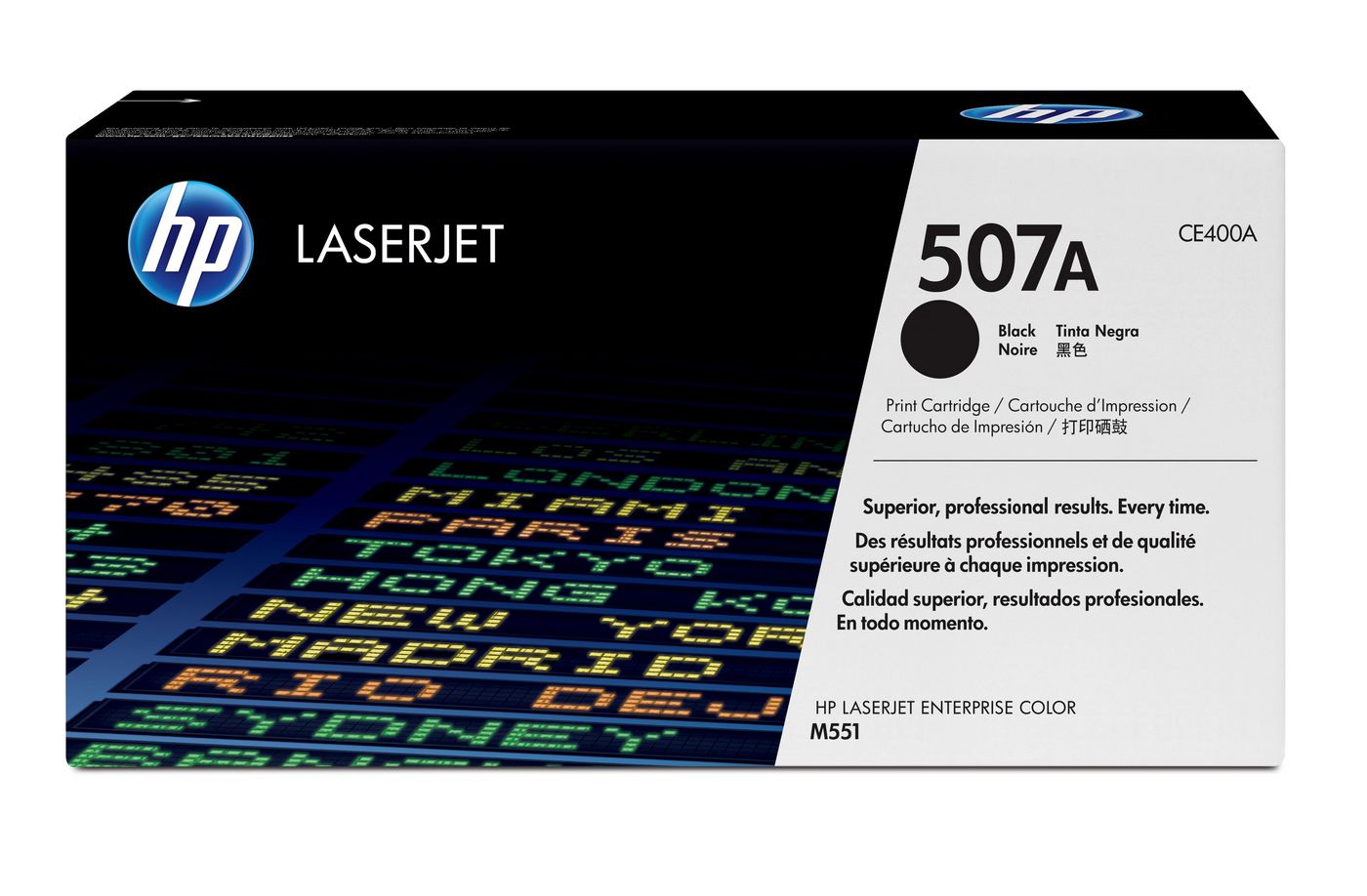 HP Toner 507A – schwarz, 5500 Seiten