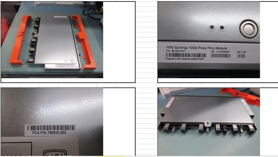 HPE 799331-B21 – 10G Pass-Thru-Modul – für HPE c-Class BladeSystem