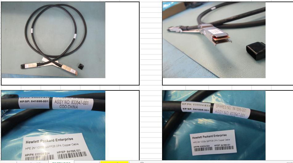 HPE QSFP28 zu QSFP28 DAC-Kabel – 100 Gbit/s, 2 m, Kupfer