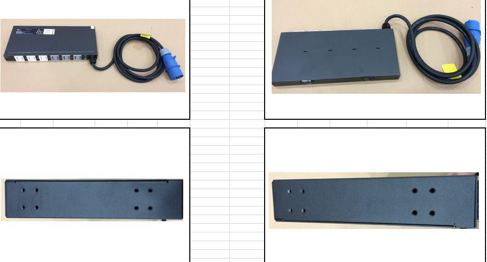 HPE 7,3kVA Stromverteilung – Rack-PDU, 6× IEC C19, 1U horizontal