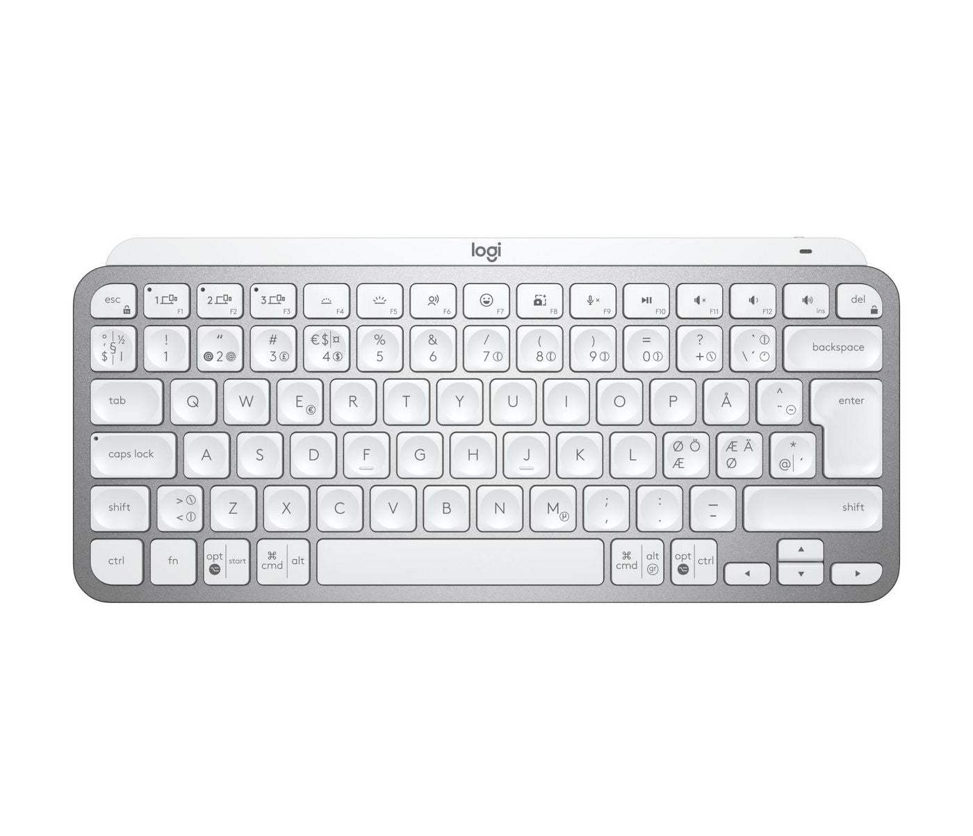 Logitech MX Keys Mini für Business – Tastatur, Grau
