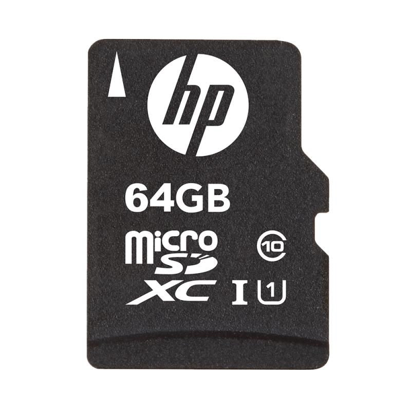 HP MicroSDXC-Karte – 64 GB, Klasse 10 UHS-I, Schwarz