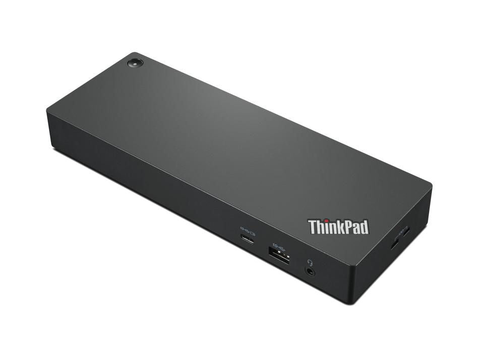 Lenovo 40B00300DK Dockingstation – Thunderbolt 4, 2× DP, HDMI, 4× USB-A, 1× USB-C, 230 W PD, GbE, für Windows
