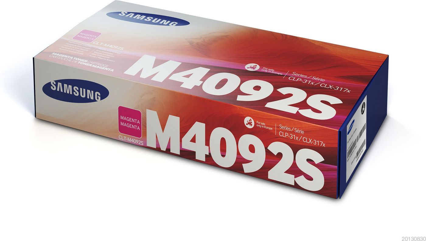 HP Samsung CLT-M4092S (SU272A) Magenta Toner – Original – 1'000 Seiten – für Samsung CLP-310/310N/315