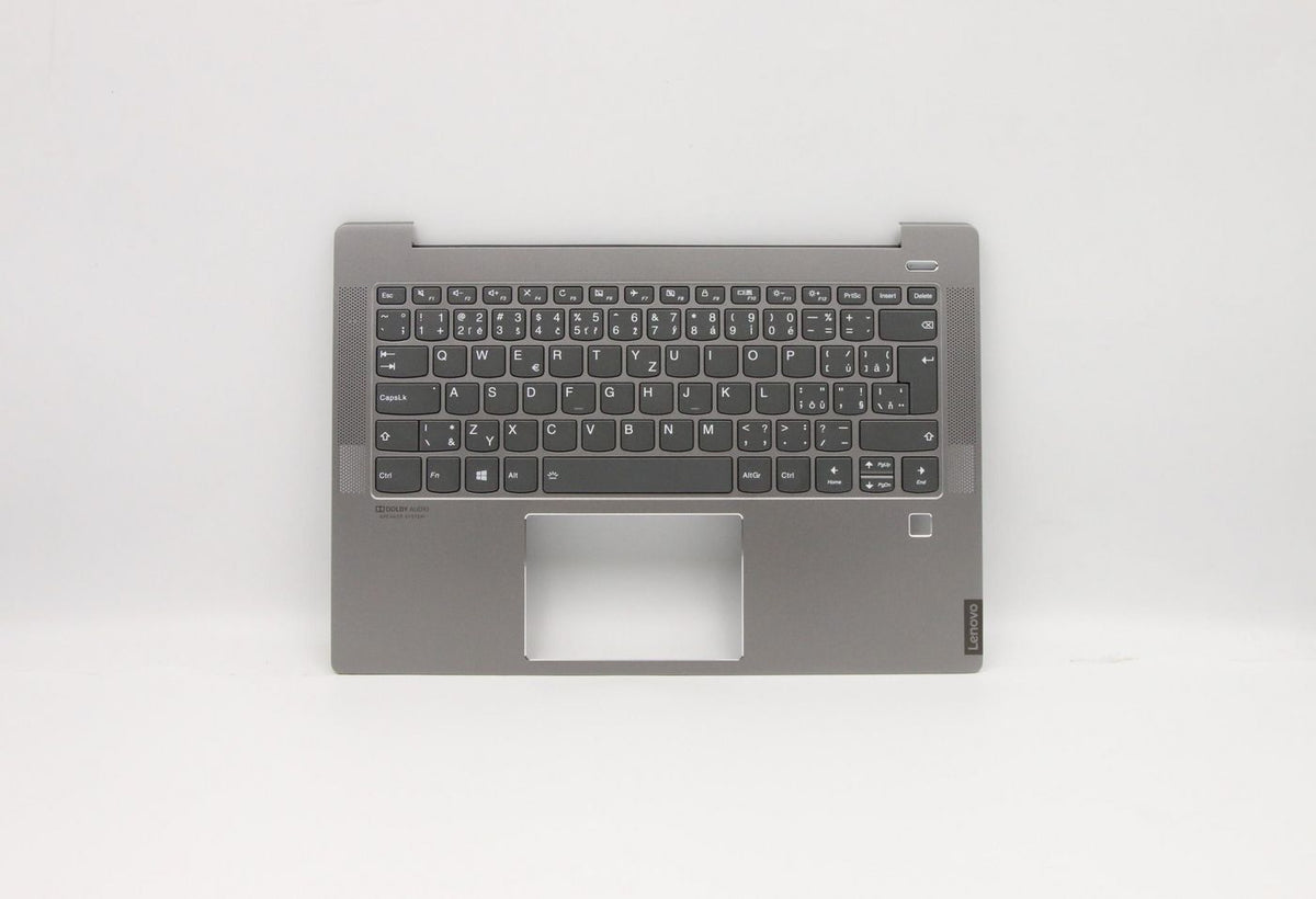 Lenovo Tastatur-Case für Lenovo Ideapad S540-14IWL (81ND) – Tschechisch/Slowakisch – Grau