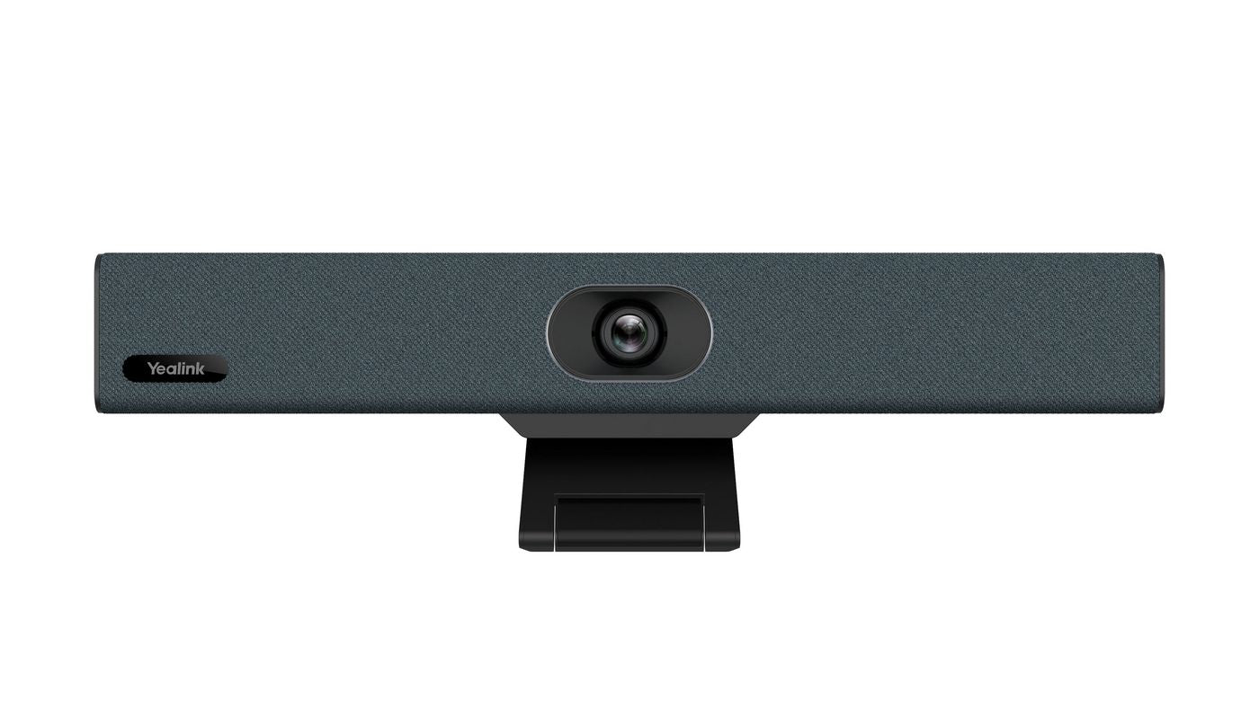 Yealink UVC34 Collaboration Bar – Videobar – 4K, Sichtfeld 120°, Auto Framing, für Microsoft Teams/Google Meet