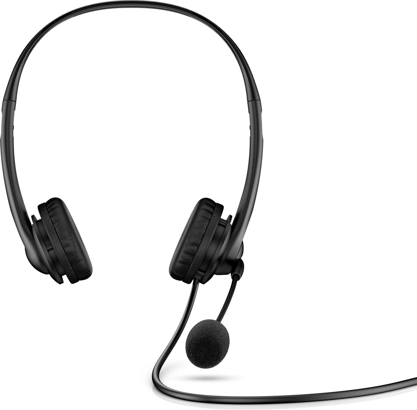 HP WD USB-A STHS EURO Office-Headset – On-Ear, Stereo, USB-A, Schwarz