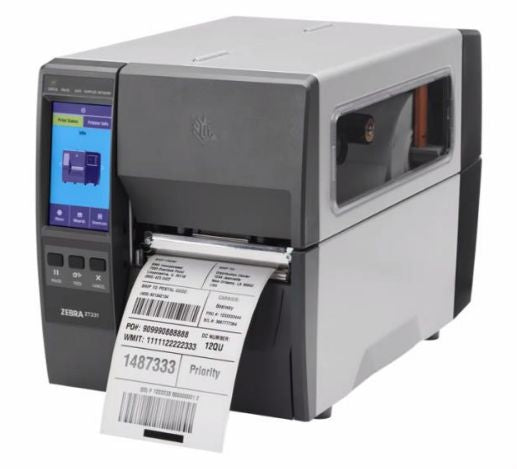Zebra ZT231 – Etikettendrucker, Thermodirekt, bis 101,6 mm, Peel-Funktion, USB, Bluetooth, LAN, 203 dpi