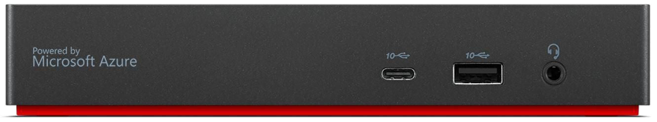 Lenovo Dockingstation – USB-C, 2× DP, 1× HDMI, 2× USB-A, 96 W PD, GbE, 3,5 mm Audio, für Windows 7/10/11