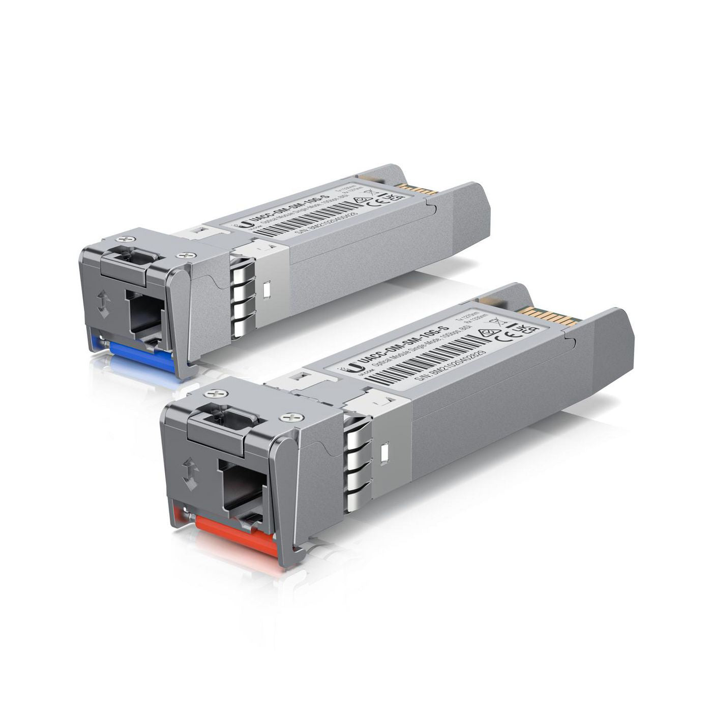 Ubiquiti UACC-OM-SM-10G-S-2 – SFP Transceiver – 10 Gbit/s, Single-Mode, LC, 10000 m, 1270–1330 nm, 2er-Pack