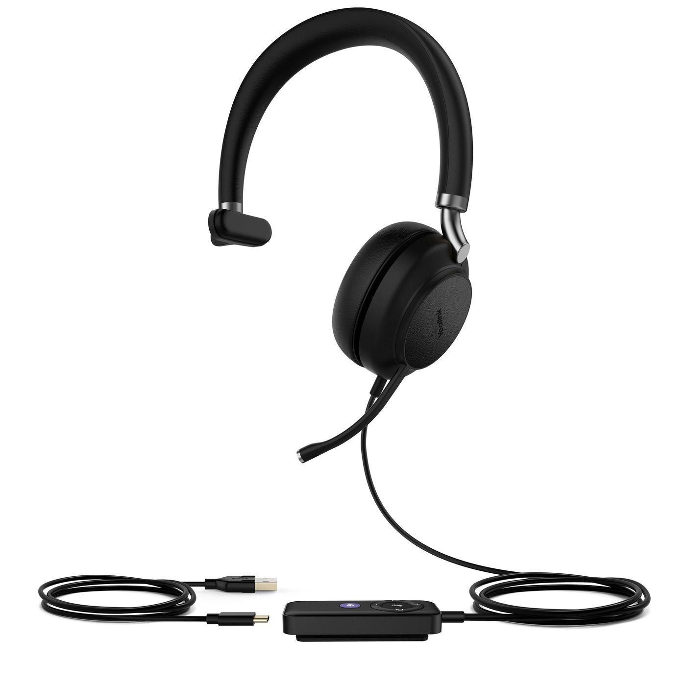 Yealink UH38 – Mono Headset – USB‑A – Teams-kompatibel