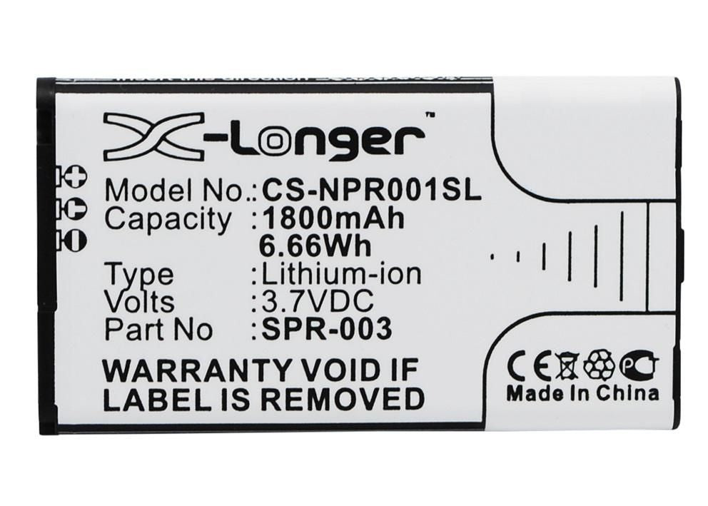 CoreParts Ersatzakku Li-Ion 1800 mAh, 3,7 V – für 3DSLL, DS XL 2015, NEW 3DSLL und andere