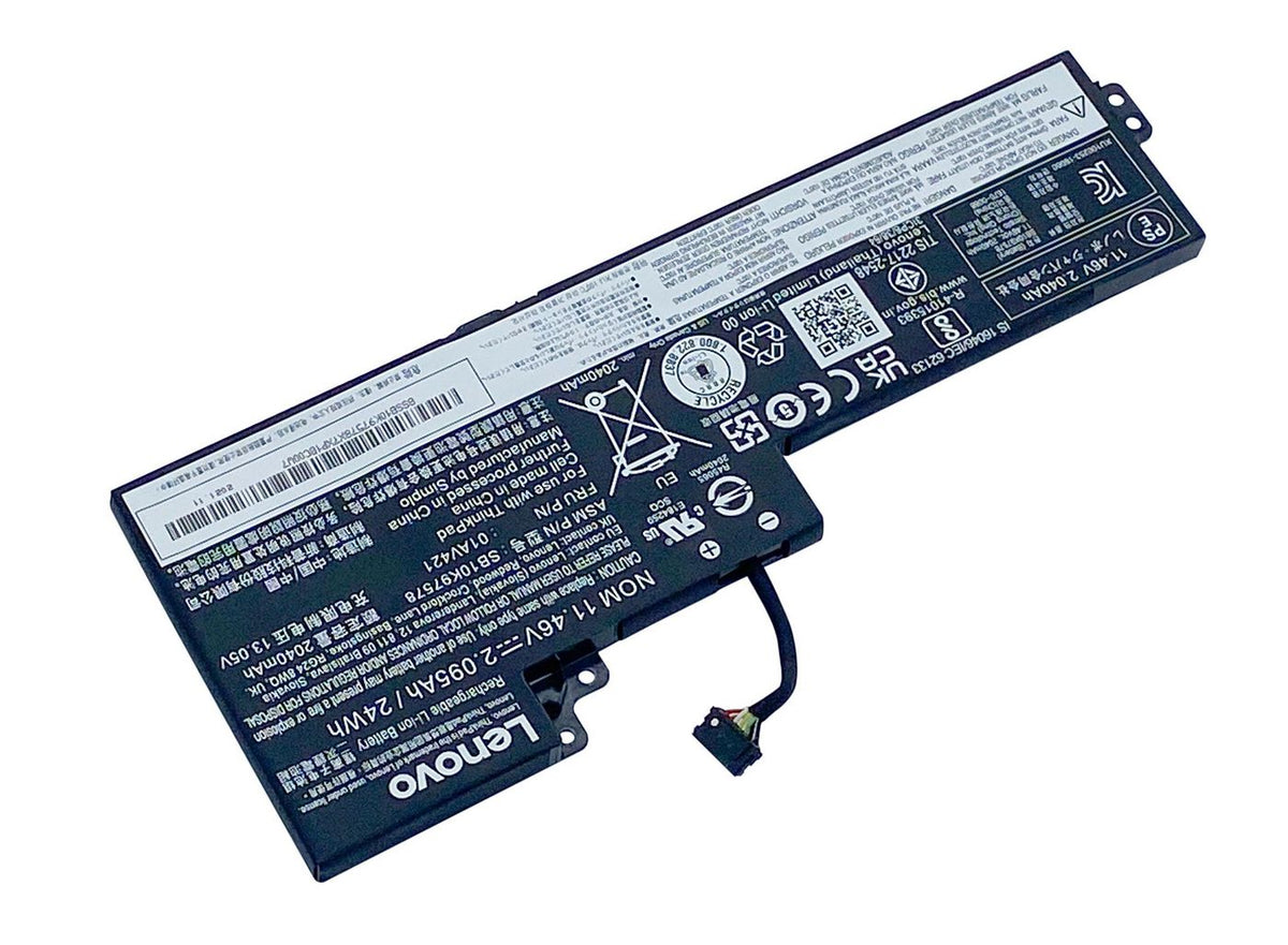 Lenovo Notebook-Akku – für Lenovo – 24 Wh, 3 Zellen