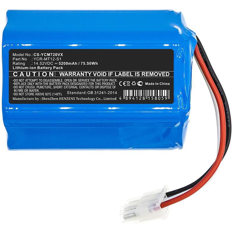 CoreParts Akku 75,5 Wh, 14,52 V – für iCLEBO O5/Omega/YCR-M07-20W