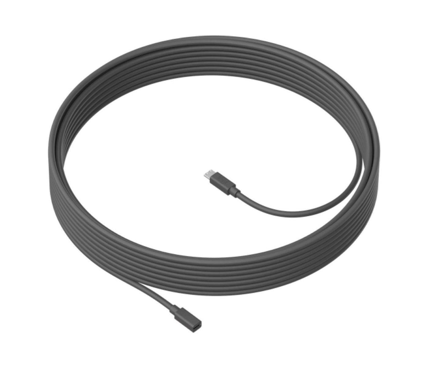 Logitech MeetUp Mikrofon Verlängerungskabel – Kabel/Verlängerung, für MeetUp, Anthrazit