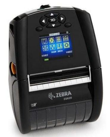 Zebra ZQ620 Plus – Etikettendrucker, Thermodirekt, Akku, WLAN, Bluetooth, für Etiketten bis 72 mm