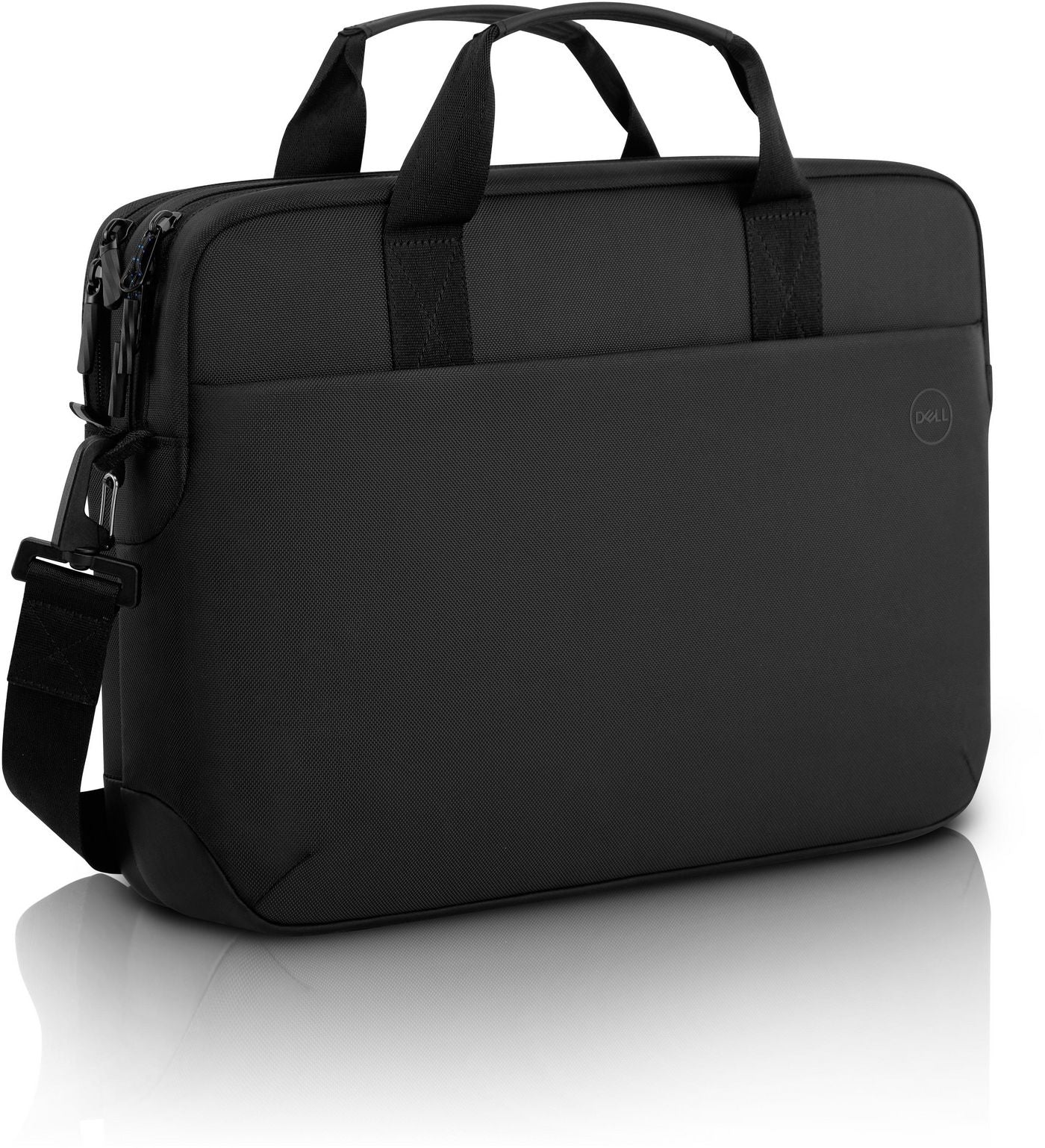 DELL Notebook-Tasche bis 15" – mit Fächern, abnehmbarem Schultergurt – Schwarz