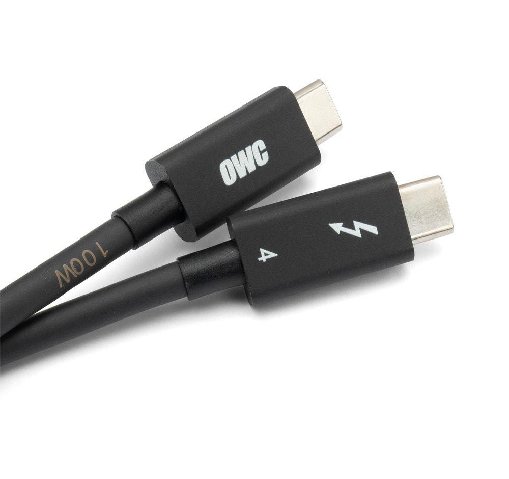 OWC Thunderbolt 3 (USB-C) Kabel – 40 Gbit/s – 2 m – Schwarz