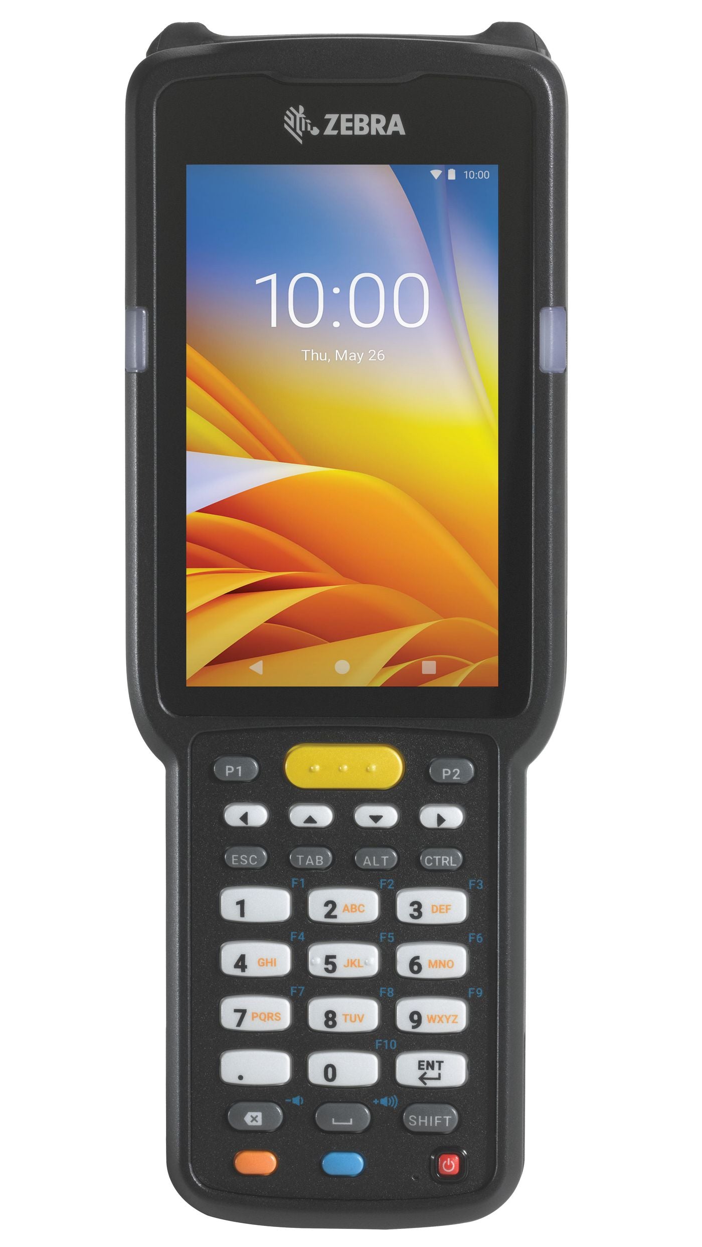 Zebra MC3300x 4,0" – 800 × 480 Touch (5:3), Snapdragon 660, 4 GB RAM, 32 GB SSD, Android, Schwarz, Wi‑Fi 5