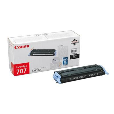 Canon Toner 707BK – schwarz, 2500 Seiten