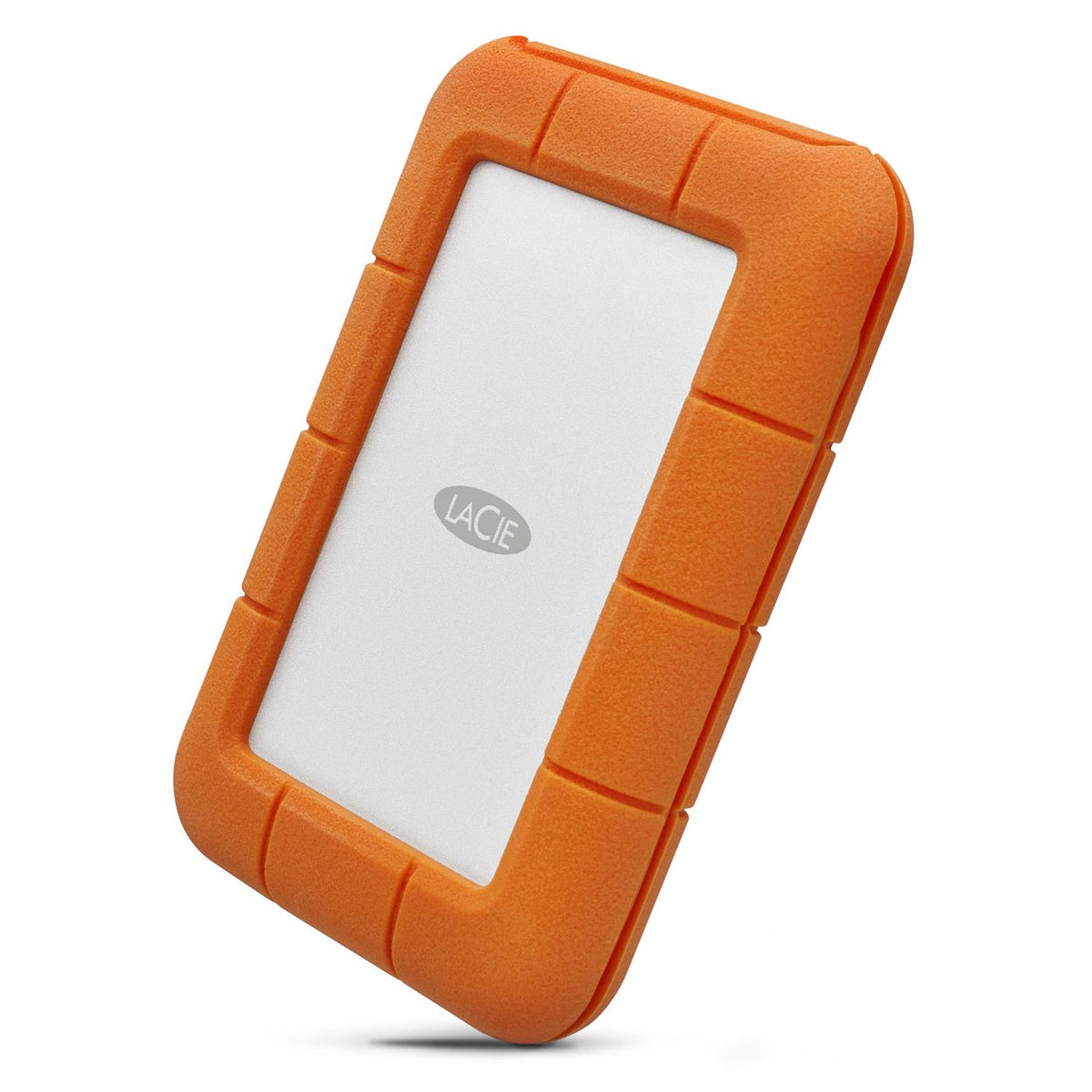 LaCie Rugged USB-C 5 TB – 2,5" tragbare HDD, USB 3,2 Gen 1 (5 Gbit/s), schockresistent, wasserfest