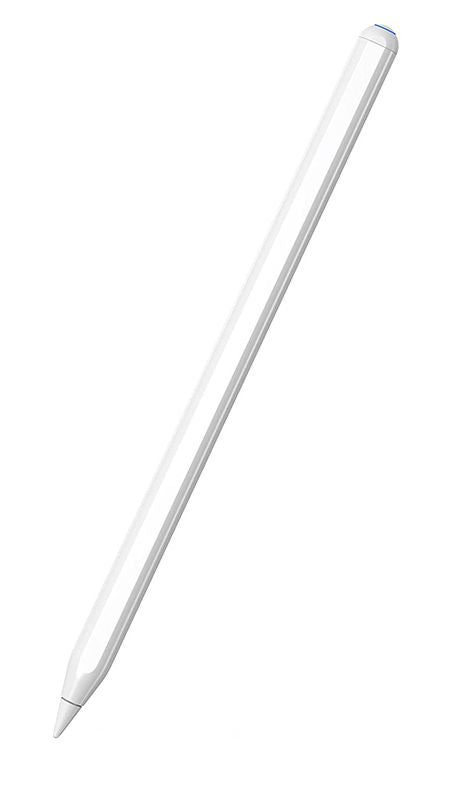 eSTUFF Eingabestift für Apple iPad (6.–10. Gen.), Pro 11"/12,9" (1.–6. Gen.) – USB‑C, magnetisch – Weiss