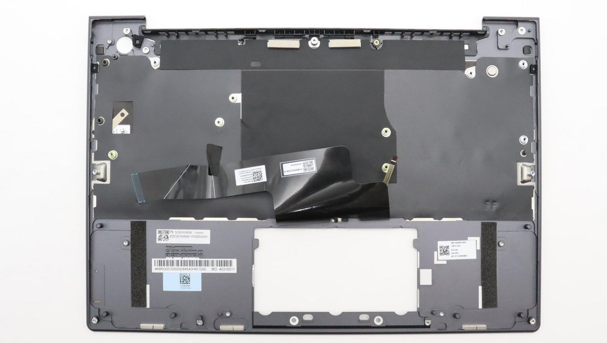 Lenovo Notebook-Ersatztastatur (Cover + Tastatur) – schwarz – ohne Ziffernblock – für ThinkBook 3x G2 IAP