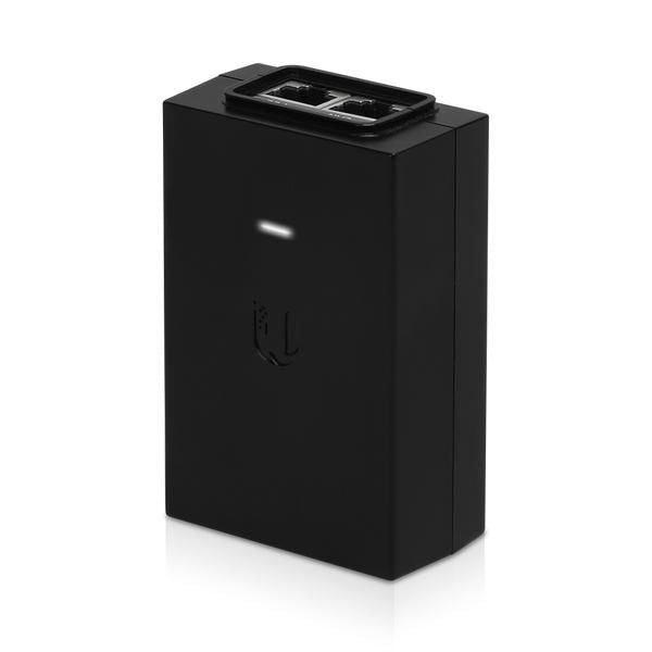 Ubiquiti POE-48-24W-G PoE-Injektor 24 W – RJ-45×2, Gigabit Ethernet, 48 V PoE – Eingang 100–240 V – schwarz