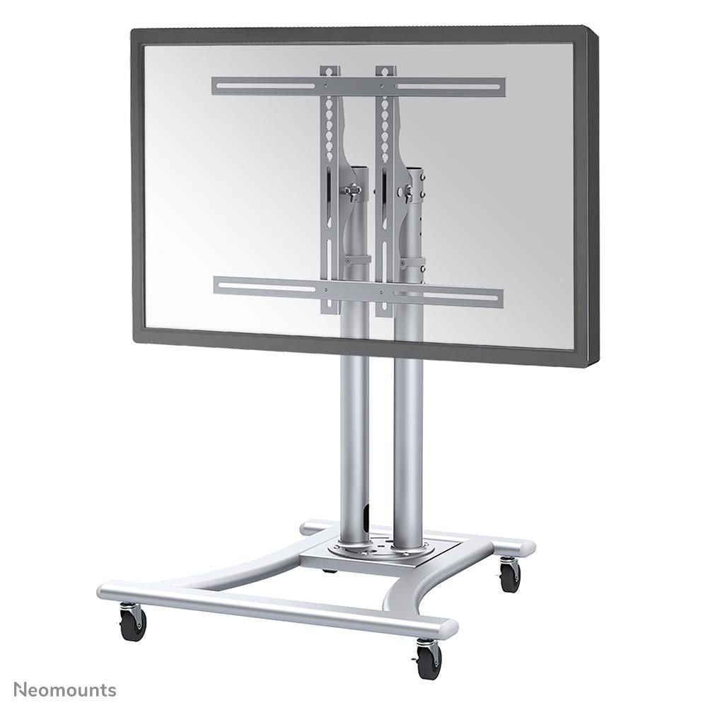 Neomounts PLASMA-M1200 – Displayständer, höhenverstellbar, für 27–70″, VESA 600×450, bis 50 kg, Silber