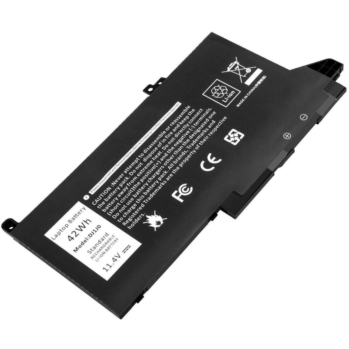 DELL Notebook-Akku – für Latitude 7280, 7480 – 42 Wh, 3 Zellen