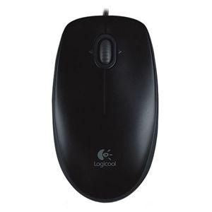 Logitech M100 – Maus – Kabelgebunden (USB‑A), 1000 DPI, Grau