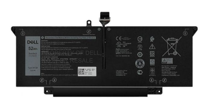 DELL Notebook-Akku – für Dell Latitude 7310, 7410 – 52 Wh, Lithium-Ion