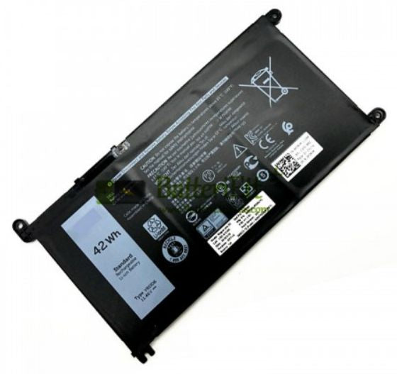 Dell Notebook-Akku – für Dell-Notebooks – 60 Wh, 4 Zellen – Schwarz