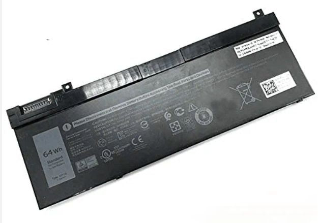 Origin Storage 0H6K6V – Ersatzakku Li-Ion, 11,4 V 8000 mAh (97 Wh), für Dell
