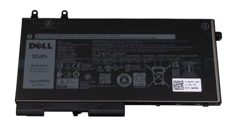 DELL Notebook-Akku – für Dell Notebooks – 51 Wh (Lithium-Ion), OEM 0TNT6H