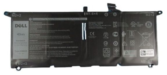 DELL Notebook-Akku – für Dell Notebooks – 45 Wh, 4 Zellen