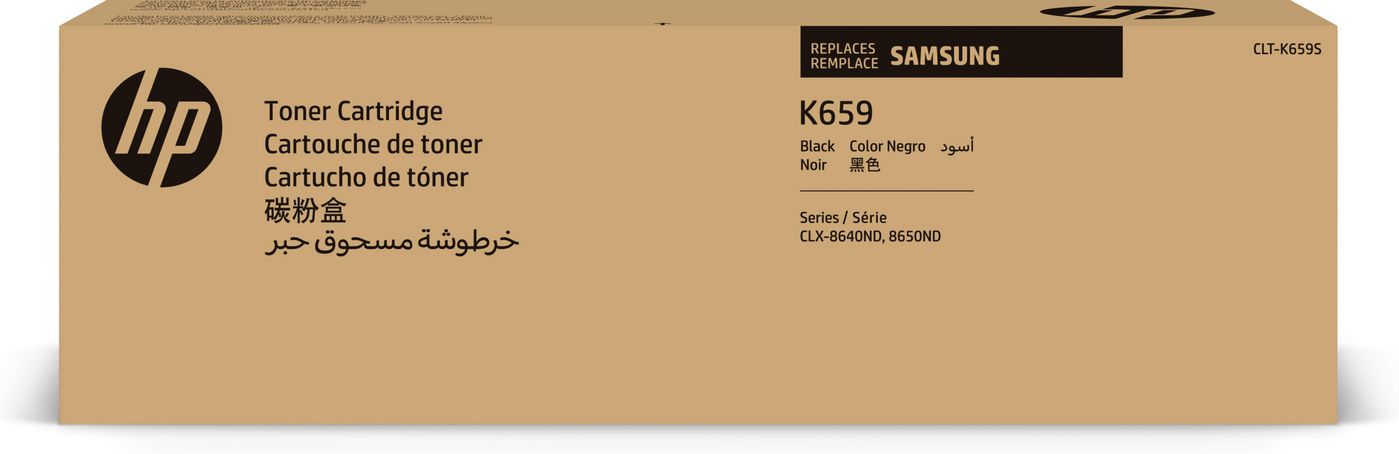 HP Samsung CLT-K659S Schwarz Toner – Original – 20'000 Seiten – für Samsung MultiXpress CLX-8650ND/8640ND/C4821