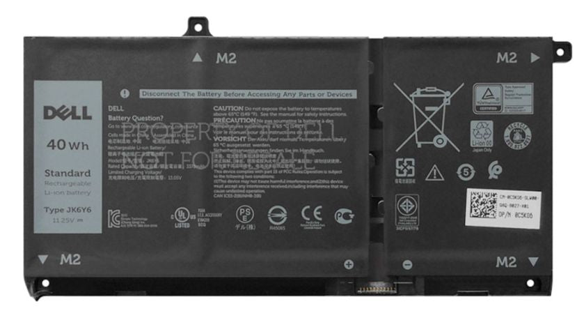 DELL Notebook-Akku – für Dell Notebooks – 40 Wh